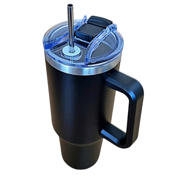 Thermos cup with straw - 1200 ml