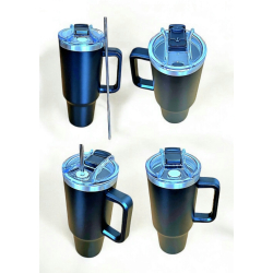 Thermos cup with straw - 1200 ml